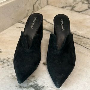 jeffrey campbell heeled mules